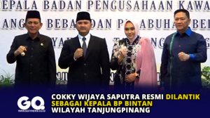 Cokky Wijaya Saputra Resmi Dilantik Sebagai Kepala BP Bintan Wilayah Tanjungpinang