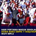 Hari Pertama Masuk Sekolah, Siswa Baru SMPN 7 Tanjungpinang Ikuti Masa Pengenalan