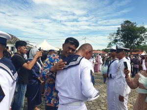 Ratusan Siswa Dikmata Resmi Dilantik Menjadi Prajurit TNI AL