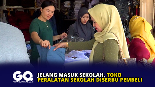 Jelang Masuk Sekolah, Toko Peralatan Sekolah Diserbu Pembeli