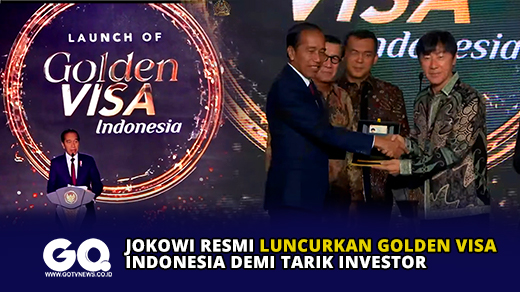 Jokowi Resmi Luncurkan Golden Visa Indonesia Demi Tarik Investor