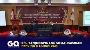 KPU Tanjungpinang Sosialisasikan PKPU No 8 Tahun 2024