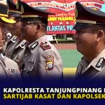 Kapolresta Tanjungpinang Pimpin Sartijab Kasat dan Kapolsek