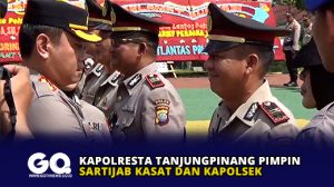 Kapolresta Tanjungpinang Pimpin Sartijab Kasat dan Kapolsek