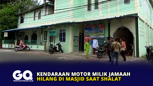 Kendaraan Motor Milik Jamaah Hilang di Masjid Saat Shalat