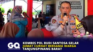 Kombes Pol Budi Santosa Gelar Jumat Curhat Bersama Warga Tanjungpinang Barat