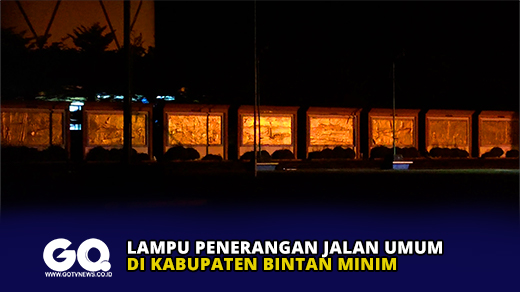 Lampu Penerangan Jalan Umum di Kabupaten Bintan Minim