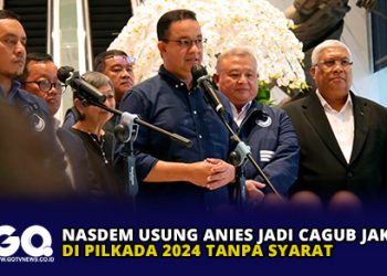 NasDem Usung Anies Jadi Cagub Jakarta di Pilkada 2024 Tanpa Syarat