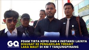PDAM Tirta Kepri dan 4 Instansi Lainya Digugat ke Pengadilan Terkait Laka Maut di KM 7 Tanjungpinang