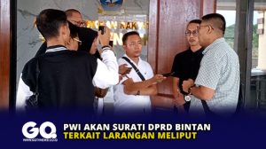 PWI Akan Surati DPRD Bintan Terkait Larangan Meliput