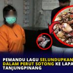 Pemandu Lagu Selundupkan Sabu Dalam Perut Sotong ke Lapas Tanjungpinang