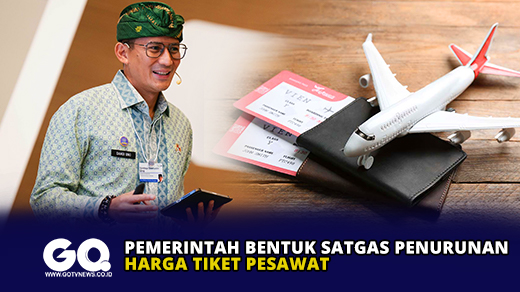 Pemerintah Bentuk Satgas Penurunan Harga Tiket Pesawat