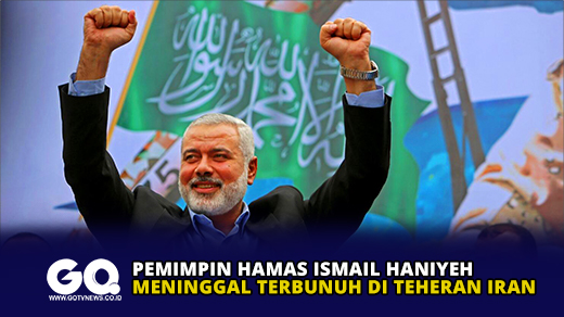 Pemimpin Hamas Ismail Haniyeh Meninggal Terbunuh di Teheran Iran