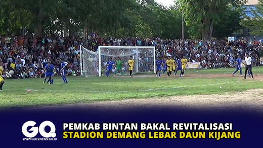 Pemkab Bintan Bakal Revitalisasi Stadion Demang Lebar Daun Kijang