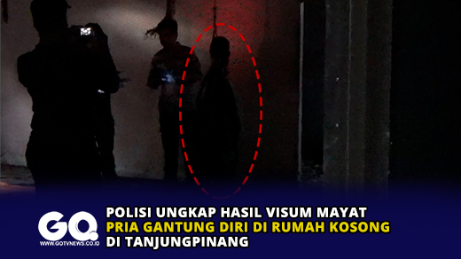 Polisi Ungkap Hasil Visum Mayat Pria Gantung Diri di Rumah Kosong di Tanjungpinang