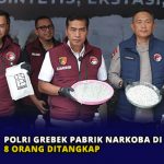 Polri Grebek Pabrik Narkoba di Malang, 8 Orang Ditangkap
