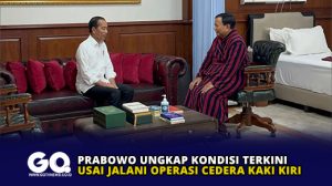 Prabowo Ungkap Kondisi Terkini Usai Jalani Operasi Cedera Kaki Kiri