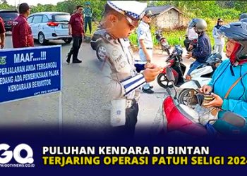 Puluhan Kendara di Bintan Terjaring Operasi Patuh Seligi 2024