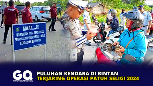 Puluhan Kendara di Bintan Terjaring Operasi Patuh Seligi 2024