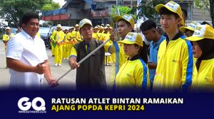 Ratusan Atlet Bintan Ramaikan Ajang Popda Kepri 2024