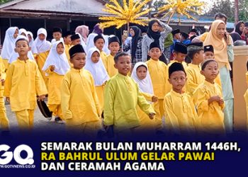 Semarak Bulan Muharram 1446, RA Bahrul Ulum Gelar Pawai dan Ceramah Agama