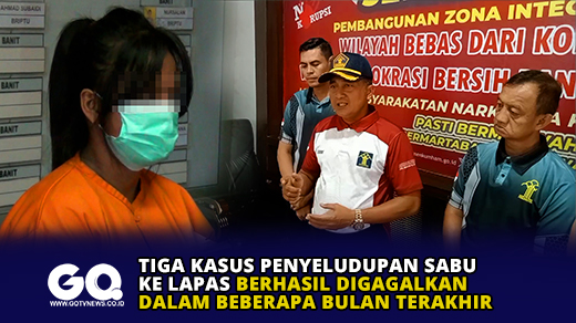 Tiga Kasus Penyeludupan Sabu ke Lapas Berhasil Digagalkan Dalam Beberapa Bulan Terakhir