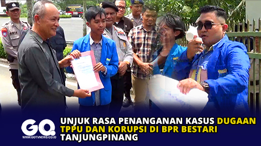 Unjuk Rasa Penanganan Kasus Dugaan TPPU dan Korupsi di BPR Bestari Tanjungpinang