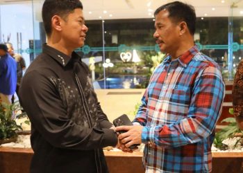 Kepala BP Batam Sambut Peserta Kejurnas Road Race and Mountain Bike 2024 Lewat Welcome Dinner.