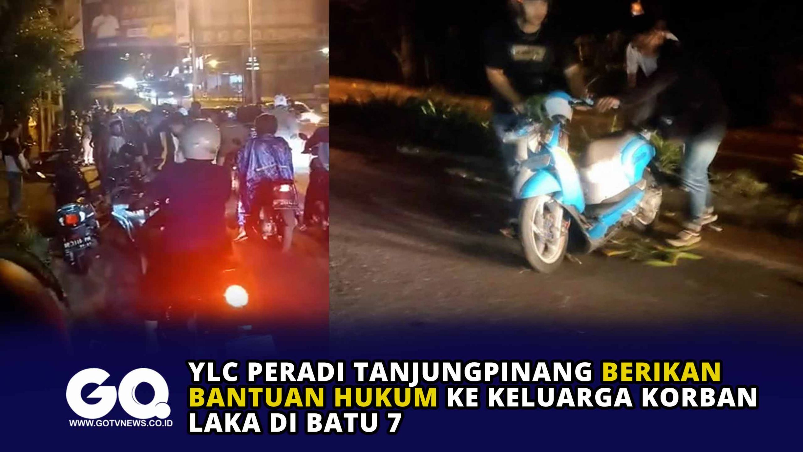 YLC Peradi Tanjungpinang Berikan Bantuan Hukum ke Keluarga Korban Laka di Batu 7