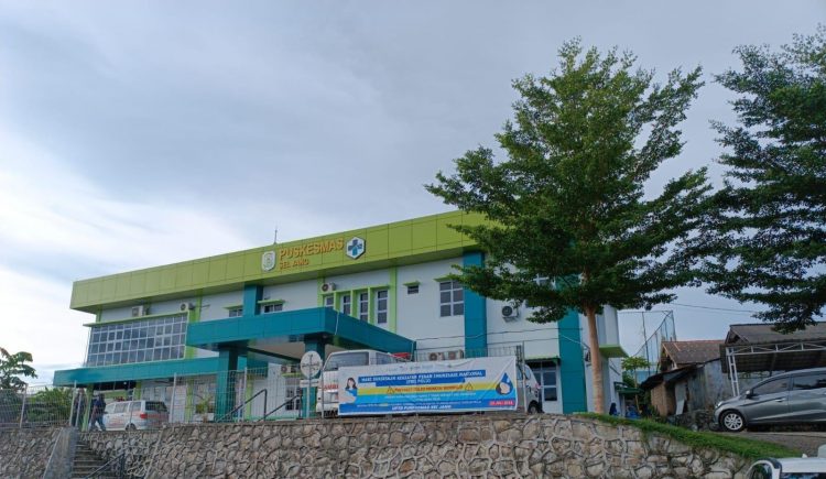 Puskesmas Sei Jang, tempat dimana Korban berobat. (Foto:Gotvnews/Zpl)