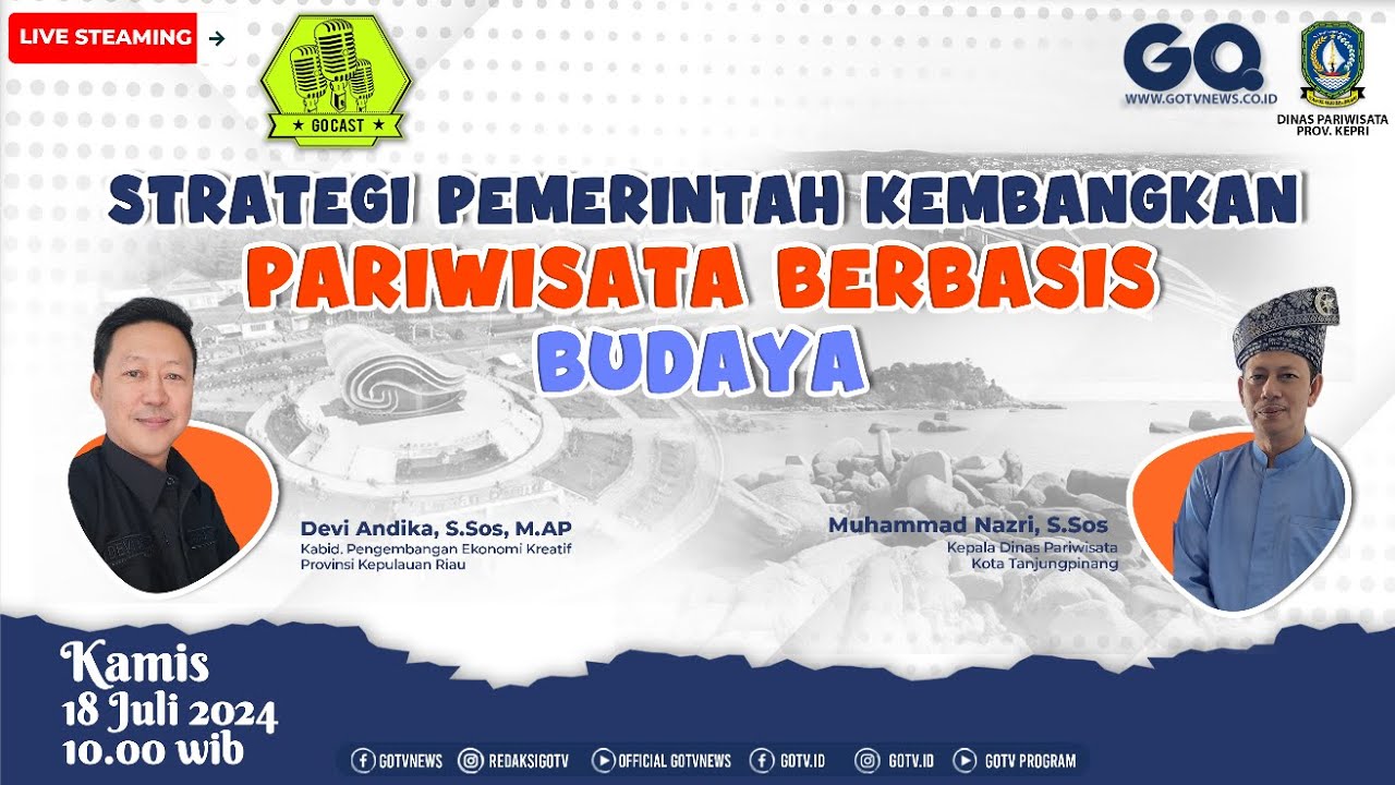 Strategi Pemerintah Kembangkan Pariwisata Berbasis Budaya