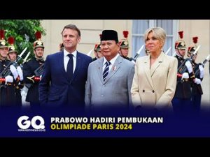 Prabowo Hadiri Pembukaan Olimpiade Paris 2024