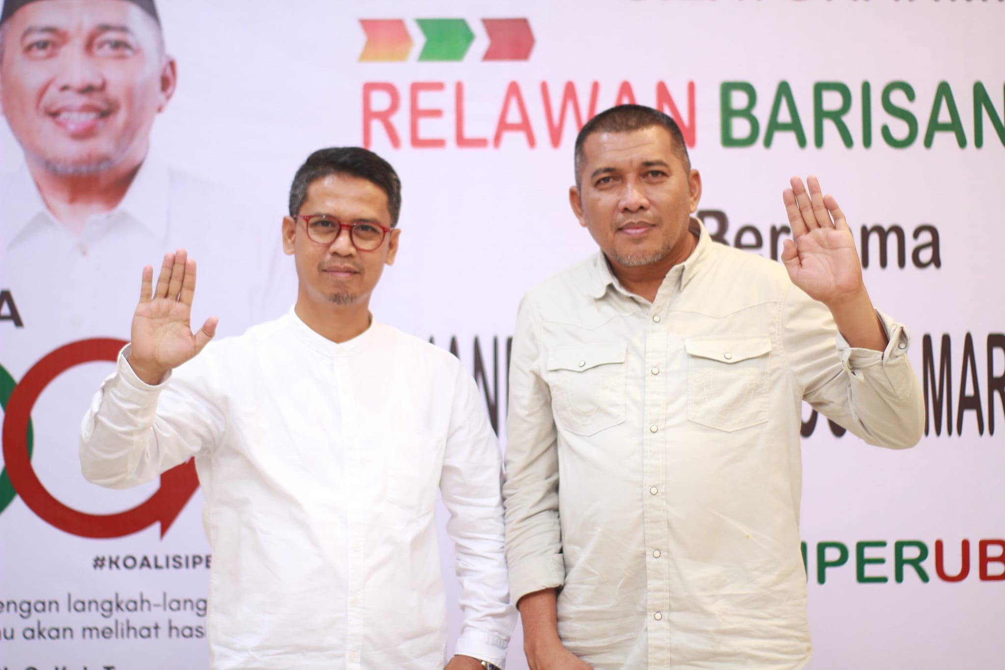 Pasangan Iskandarsyah - Rocky Bawole Paslon Bupati dan Wakil Kab. Karimun, mendapatkan dukungan dari Anak Millenial Karimun. (Foto : Istimewa)