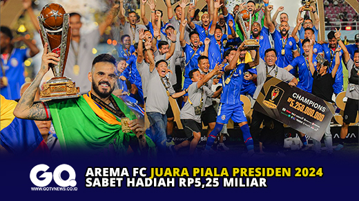 Arema FC Juara Piala Presiden 2024, Sabet Hadiah Rp5,25 Miliar