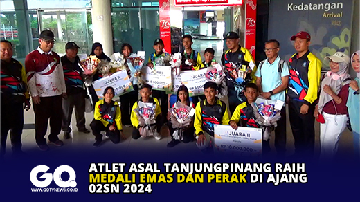 Atlet Asal Tanjungpinang Raih Medali Emas dan Perak di Ajang 02SN 2024