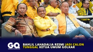 Bahlil Lahadalia Resmi Jadi Calon Tunggal Ketua Umum Golkar