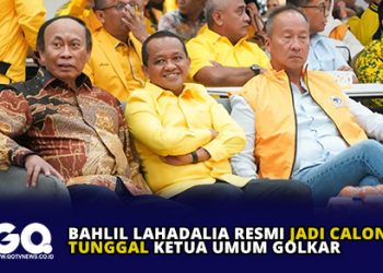 Bahlil Lahadalia Resmi Jadi Calon Tunggal Ketua Umum Golkar