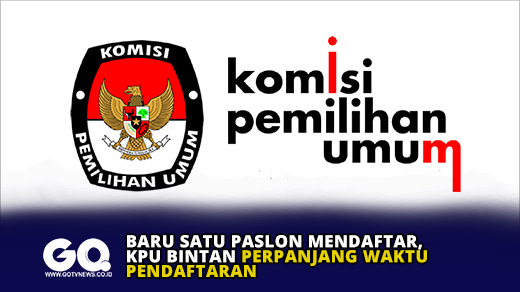 Baru Satu Paslon Mendaftar, KPU Bintan Perpanjang Waktu Pendaftaran