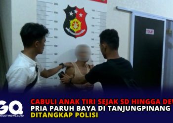 Cabuli Anak Tiri Sejak SD Hingga Dewasa, Pria Paruh Baya di Tanjungpinang Ditangkap Polisi
