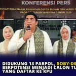 Didukung 13 Parpol, Roby-Deby Berpotensi Menjadi Calon Tunggal yang Daftar ke KPU