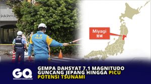 Gempa Dahsyat 7,1 Magnitudo Guncang Jepang Hingga Picu Potensi Tsunami