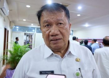 Cegah Kericuhan, Dispora Tanjungpinang Minta Peserta Lomba Gerak Jalan Tanda Tangani Pakta Integritas.