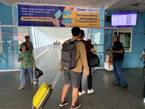 Soft Trial Tiket Elektronik di Pelabuhan SBP, KSOP Tanjungpianng Temukan Sejumlah Kekurangan