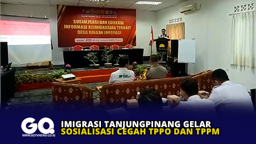 Imigrasi Tanjungpinang Gelar Sosialisasi Cegah TPPO dan TPPM
