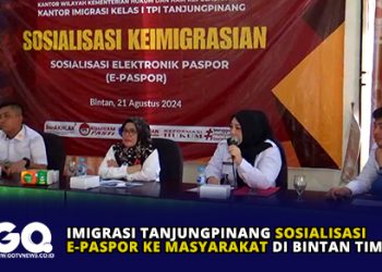 Imigrasi Tanjungpinang Sosialisasi E-paspor ke Masyarakat di Bintan Timur