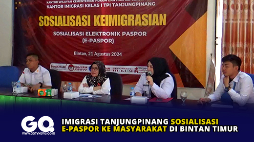 Imigrasi Tanjungpinang Sosialisasi E-paspor ke Masyarakat di Bintan Timur