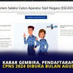Kabar Gembira, Pendaftaran CPNS 2024 Dibuka Bulan Agustus