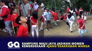 Kampung Maju Jaya jadikan Momen Kemerdekaan ajang Keakraban Warga
