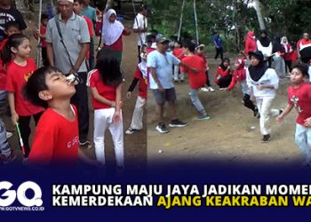 Kampung Maju Jaya jadikan Momen Kemerdekaan ajang Keakraban Warga
