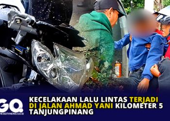 Kecelakaan Lalu Lintas Terjadi di Jalan Ahmad Yani Kilometer 5 Tanjungpinang